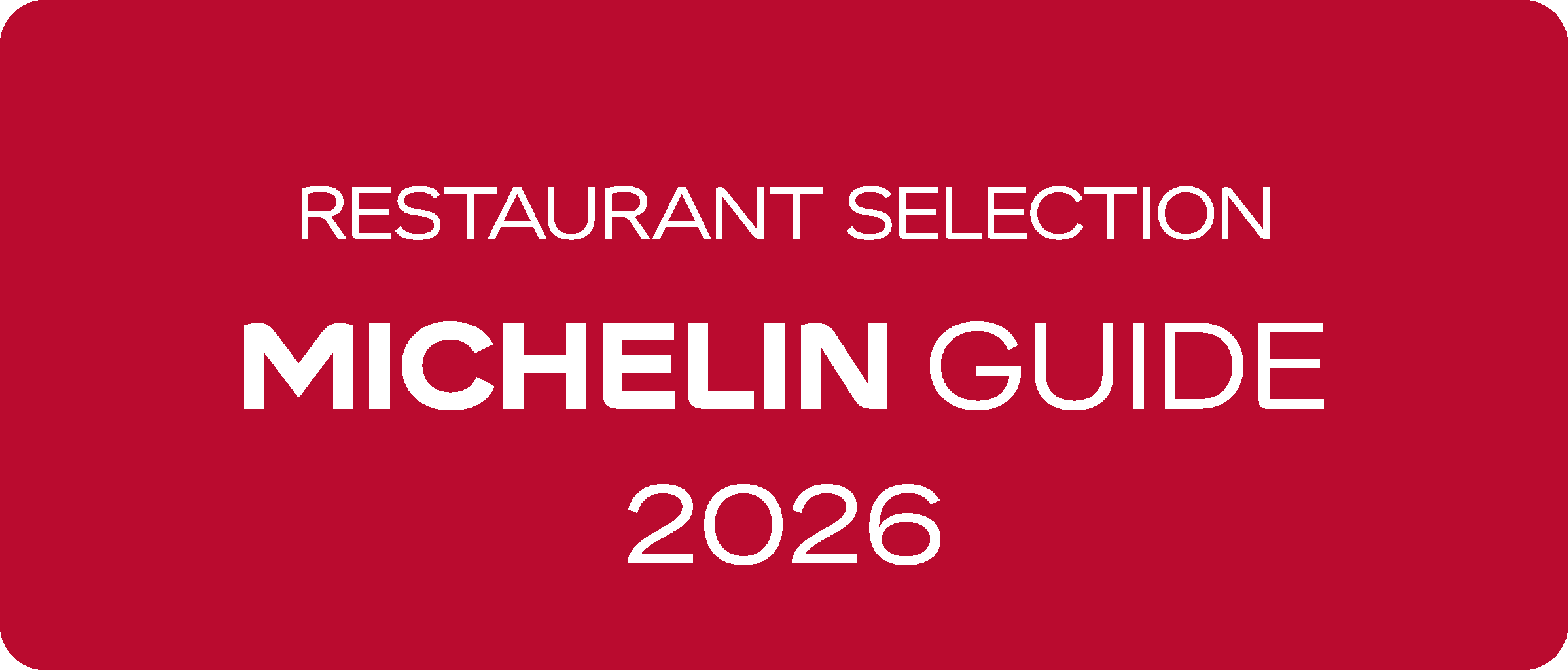 MICHELIN Guide 2026